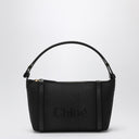 Bolsa tote de lona negra Chloé