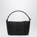 Bolsa tote de lona negra Chloé