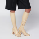 Chloé Beige Janis heeled boots