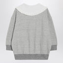 Sudadera de forro polar gris jaspeado Chloé