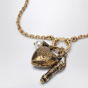 Chloé Vintage Gold brass Château Treasures choker