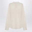 Blusa de seda marfil Chloé