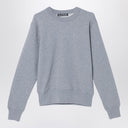 Acne Studios Grey sweatshirt with small logo patch
