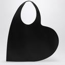 Coperni Heart black leather tote bag