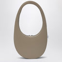 Coperni Crossbody beige leather Swipe Bag