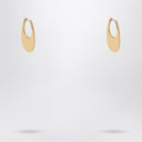 Coperni Large golden Swipe earrings