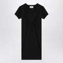 Coperni Black mini dress with heart
