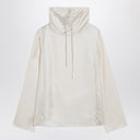 Loulou Studio Ivory Cyna silk blouse