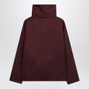 Loulou Studio Plum Cyna silk blouse