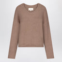 LouLou De Saison Derry taupe melange cashmere sweater