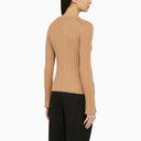 Loulou Studio Beige silk blend crew-neck sweater Loulou Studio