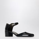 The Row Penelope black strap pumps