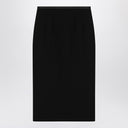 Dolce & Gabbana Dolce&Gabbana Black pencil skirt in wool crêpe