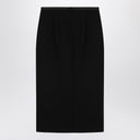 Dolce & Gabbana Dolce&Gabbana Black pencil skirt in wool crêpe