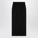 Dolce & Gabbana Dolce&Gabbana Black gabardine wool pencil skirt