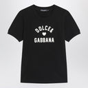 Dolce & Gabbana Dolce&Gabbana Black cotton logo T-shirt