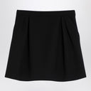 Alessandra Rich Mini wrap skirt in pied de poule