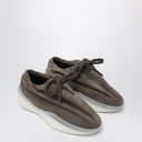 Fear of God Gray suede sneakers