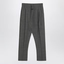 Fear of God Gray cotton and wool trousers