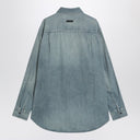 Fear of God Light blue shirt with faded denim effect