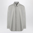 Fear of God Grey dove grey mélange cotton shirt