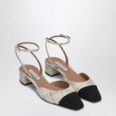 Aquazzura French Flirt 35 milk/black