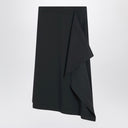 Ami Paris Anthracite grey wool skirt
