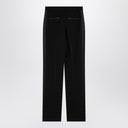 Dolce & Gabbana Dolce&Gabbana Black wool gabardine tuxedo trousers