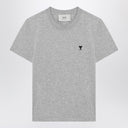 Ami Paris Ami De Coeur grey t-shirt