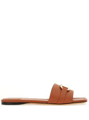 Ferragamo 40mm Gancini-buckle Leather Slides - Allure Absolue