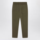 Golden Goose Dark green jogging trousers with stars
