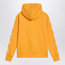 Golden Goose Mustard yellow zip-up sweatshirt with stars