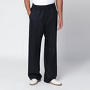 Golden Goose Navy blue pinstripe trousers