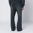 Golden Goose Distressed-effect black jogger pants