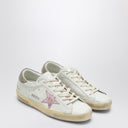 Golden Goose White/grey/pink Super-Star trainer