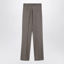 Golden Goose Light grey wool trousers with darts