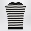 Dolce & Gabbana Dolce&Gabbana Sleeveless kimono-style striped sweater