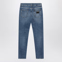 Dolce & Gabbana Dolce&Gabbana Faded-effect slim blue jeans