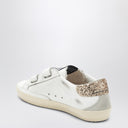 Golden Goose Old School sneakers in white with glitter star