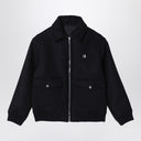 Givenchy Black wool and cashmere zipped jacket
