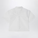 Givenchy White cropped shirt in cotton