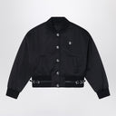 Givenchy Black bomber jacket in cotton blend