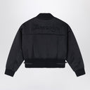 Givenchy Black bomber jacket in cotton blend