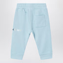 Givenchy Light blue sweatpants with logo