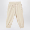 Givenchy White velvet sweatpants
