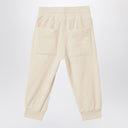 Givenchy White velvet sweatpants