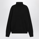 Ami Paris Black turtleneck sweater Ami De Coeur