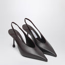 Jimmy Choo Isa 80 neckline color Merlot