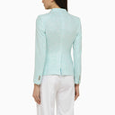 Tagliatore Light blue double-breasted jacket