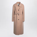 Jil Sander Pink granite wool coat
